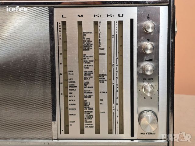 Grundig Concert-Boy Automatic N210 радио, снимка 6 - Радиокасетофони, транзистори - 45492907