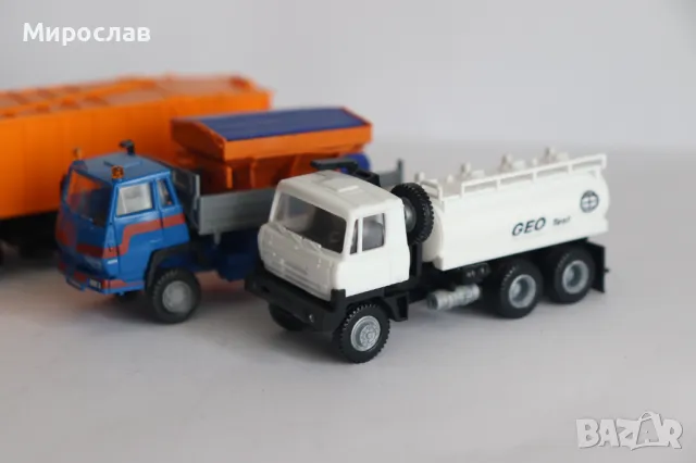 HERPA И ДР. 1:87 H0 САМОСВАЛ КАМИОН МОДЕЛ ЛОТ 5 БР., снимка 4 - Колекции - 49391641