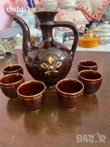 Керамичен сервиз за ракия