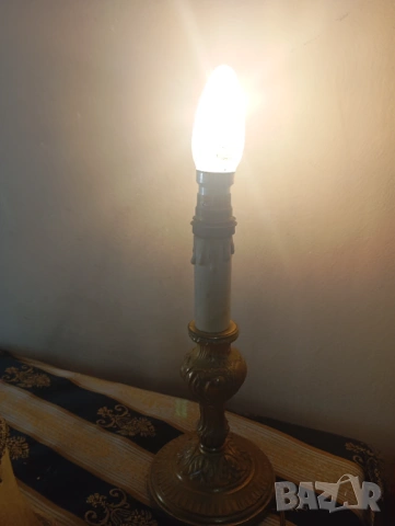 Винтидж настолна лампа , снимка 5 - Настолни лампи - 53812114
