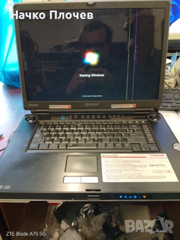 Продавам мултимедиен лаптоп Toshiba Qosmio g30