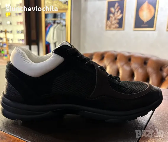Спортни обувки Chanel Trainers black and white, снимка 3 - Маратонки - 50035383