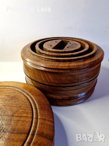 Дървена кутия , снимка 3 - Антикварни и старинни предмети - 50662037