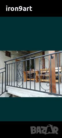 Изработка и монтаж на парапети за тераси и стълбища от ковано желязо, снимка 8 - Други - 46477887