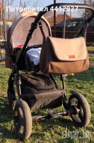 Бебешка количка Quali Carmelo 3в1