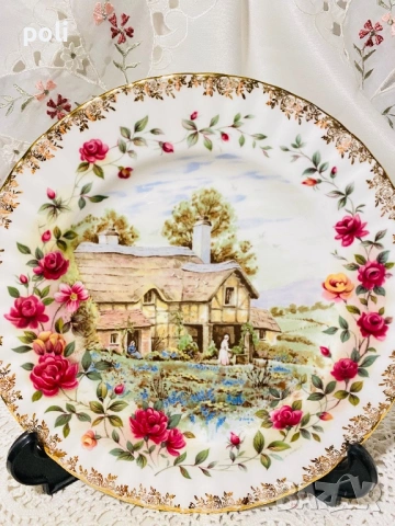 порцеланова чиния за стена , снимка 5 - Декорация за дома - 53207168