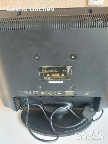 Телевизор и монитор Техника LCD 19 инча.Работи перфектно., снимка 2 - Телевизори - 53217800