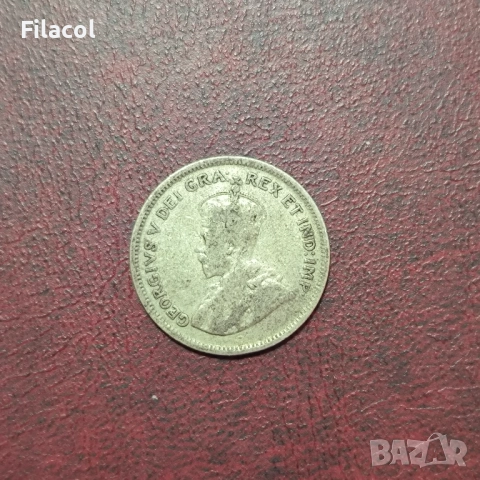 Кипър 4½ пиастъра 1921 г. Джордж V, снимка 2 - Нумизматика и бонистика - 52865356