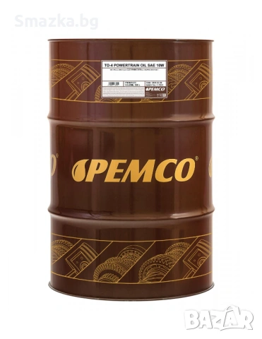 Хидравлично масло PEMCO TO-4 POWERTRAIN OIL SAE 10W 208L