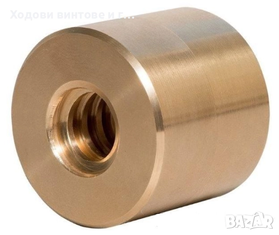 Ходови винтове с трапецовидна резба, ходови винтове DIN103, снимка 3 - Други машини и части - 52471216