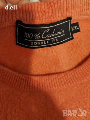 Кашмирен пуловер XXL и Кожено Яке Унисекс. Kapraun Original 100% Lambleather Уникално яке, снимка 9 - Якета - 47935922