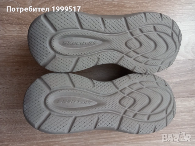 Мъжки полукожени обувки Skechers Slip-ins, снимка 5 - Маратонки - 53772964