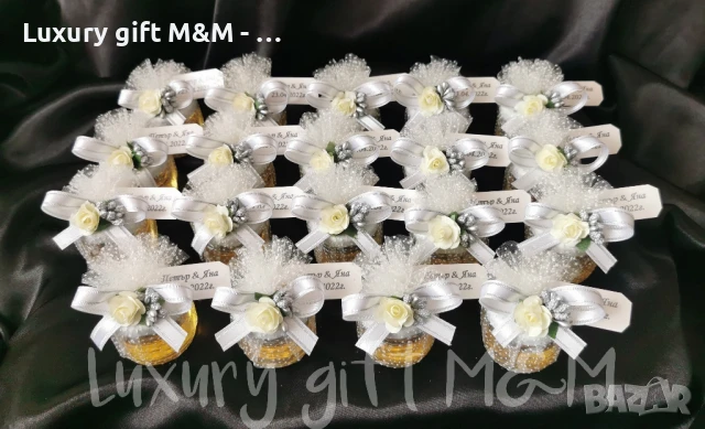 Подаръци за гости, подаръчета за гости, бурканчета с мед, снимка 11 - Подаръци за кръщене - 36079288