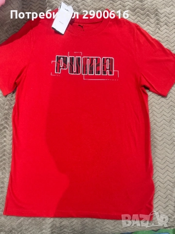 Мъжки тениски Puma за момчета 13-14г(164);15-16г.(176), снимка 3 - Тениски - 52385898