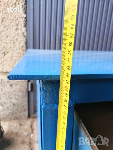 Работна маса с метален плот , снимка 9 - Други машини и части - 54277115