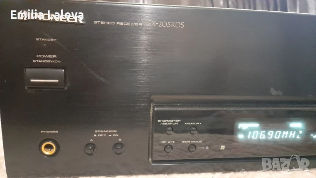 PIONEER SX205 RDS, снимка 5 - Ресийвъри, усилватели, смесителни пултове - 50592810