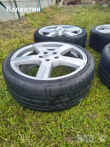 Джанти с гуми за Opel 5x110/18 et38, снимка 3 - Гуми и джанти - 54244261