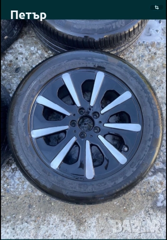 17” Мерцедес оригинални джанти 5х112 66,6 Mercedes, снимка 2 - Гуми и джанти - 52913166