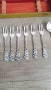 Комплект посребрени десертни вилички и прибори за сервиране, снимка 6