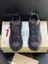 Alexander Mcqueen Дамски Черни Блестящи Маратонки👟Дамски Спортни Обувки Александър Макуин Код E654, снимка 5
