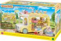 Sylvanian Families Rainbow Fun Nursery Bus триетажно превозно средство, побира до 28 бебета, деца, снимка 7