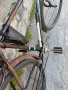 Винтидж градски велосипед с пружинна кожена седалка за реставрация, снимка 12