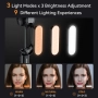 ESSAGER Gimbal трипод с подвижна запълваща светлина за iPhone ,Android, снимка 8
