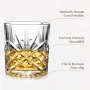 Кристални чаши за уиски Amisglass - комплект от 4 броя, 300 мл, безоловен ръчно духан кристал , снимка 5