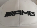 AMG Мъжка шапка с козирка пролетна лятна бяла, снимка 3