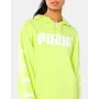 Дамско спортно горнище PUMA Acidic Pack Hoodie Green, снимка 3