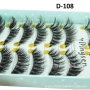 Комплект от 10 бр. 3D изкуствени мигли ръчна изработка HZS351, снимка 16