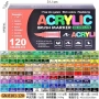 ТОП ХИТ! Акрилни Четкови Маркери за Рисуване и Боядисване в 12, 24, 48, 60, 72 и 120 цвята, снимка 2