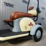 Електрическа триколка ТИП VESPA STYLE ROOF с покрив задно предаване с диференциал 60V 1500W + предно, снимка 4
