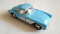 1957 Chevrolet Corvette Kinsmart - Мащаб 1:34, снимка 6