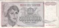 Югославия 500 000 000 динара 1993 година #5074, снимка 2