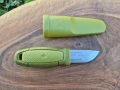 Шведски джобен нож Morakniv Eldris с фиксирано острие и кания,Sandvik , снимка 7