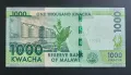 Малави. 1000 квача. 2021 година. UNC., снимка 2