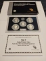 САЩ сет 5 броя 1/4 долар мат-гланц 2012г. сребро, снимка 2