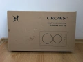 Вграден керамичен плот Crown, електрически, 2 котлона, 3000 W, чисто нов, снимка 1