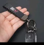 Карбон ключодържател с лого на Фиат Fiat, снимка 2