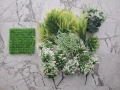 Изкуствена зеленина, пана за стена, панели за декорация, снимка 3