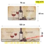 Водоустойчива Кухненска Пътека Rouge – Комплект от 2 Части - КОД 4576, снимка 5