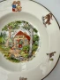 Винтидж детска чиния Хензел и Гретел,  с отделение за топла вода, снимка 12