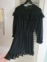 Нова черна елегантна феерична но точки  къса рокля zara Zara , снимка 12