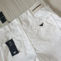 Emporio Armani Stretch Cotton Short Mens Size 34 НОВО! ОРИГИНАЛ! Мъжки Къси Дънкови Панталони!, снимка 4 - Къси панталони - 45573270