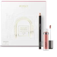 Kiko Milano Подаръчен комплект в луксозна подаръчна кутия с ултра матово течно червило и молив, снимка 1 - Декоративна козметика - 44895933
