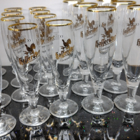 Комплект кристални чаши за бира Ritzenhoff,  Hasseröder. , снимка 1 - Чаши - 45032444