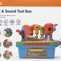Кутия с инструменти музикална със светлини 10 месеца +, снимка 2 - Музикални играчки - 45008974