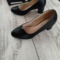 Обувки от естествена кожа , снимка 4 - Дамски обувки на ток - 45853991
