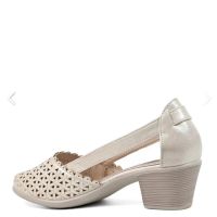 Дамски лятни обувки с нисък ток , снимка 4 - Дамски обувки на ток - 45444956